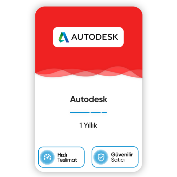 Autodesk Tüm Uygulamalar (1 Yıl)