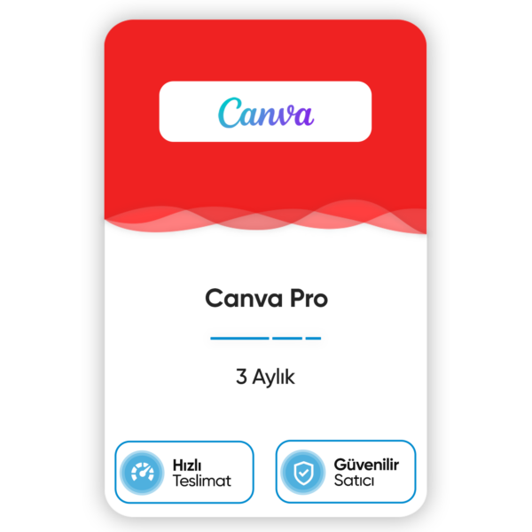 Canva Pro – 3 Aylık